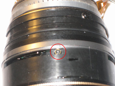 Screw in metal tubes within the groves